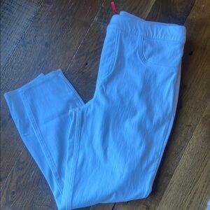 White Spanx Skinny Jeans